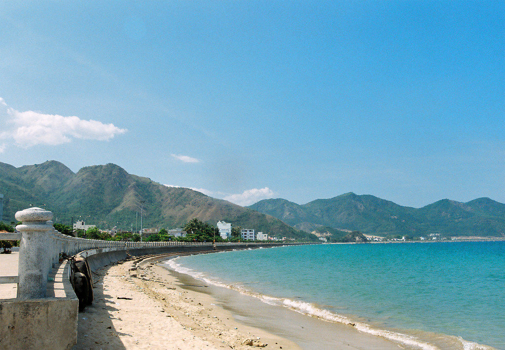 Beach of Nha Trang Khanh Hoa Province
